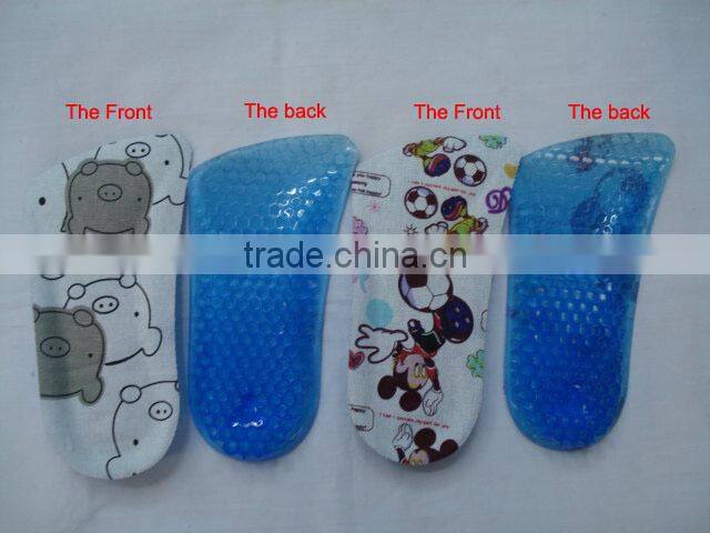 3 cm High grade comfortable TPR gel height increase insoles