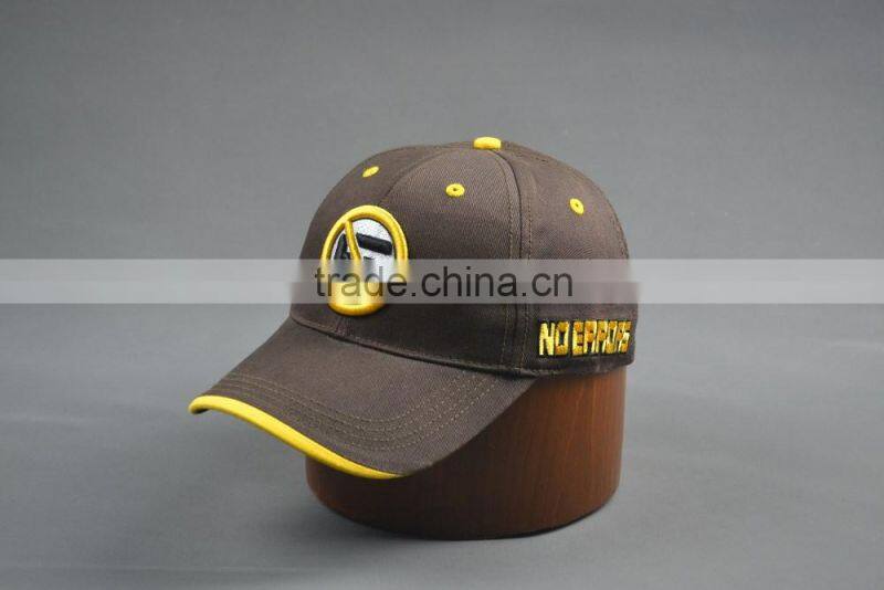 Fully customized baseball caps with Embroidery logo