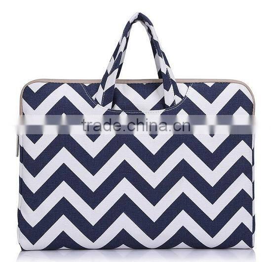 Lightweight High Quality Canvas Fancy Business Laptop Bag