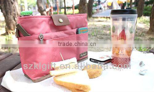 Promotional Best Selling Bag In Bag Organizer Handbag,Designer Waterproof Toiletry Cosmetic Bag