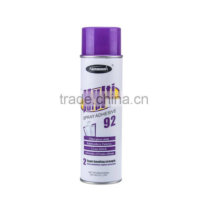 Multi-purpose Non-toxic Super Adhesive Spray Glue For Fiberglass