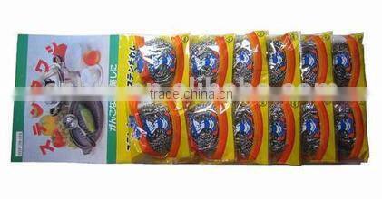 good quality galavnized /stainless steel cleaning scourer factory