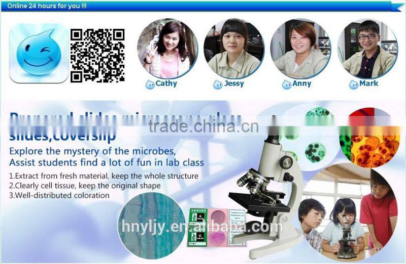 anatomical teaching aids prepared microscope slides