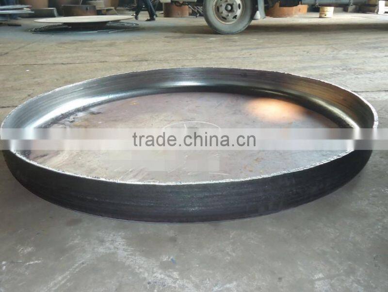 mild steel flat dish ends for cement mixing tank
