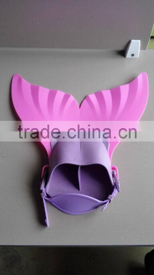 Hot kid monofins Christmas gifts Mermaid fins F106