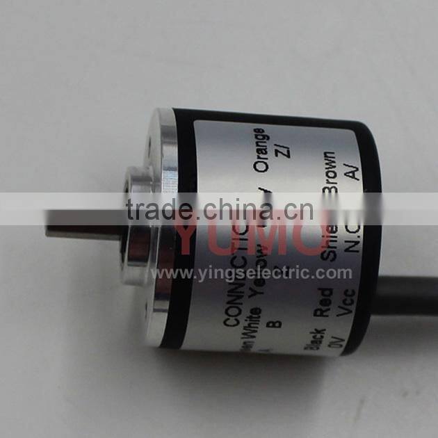 ok ISC3004 diameter 30mm 2500 pulse A B Z phase mini solid shaft price incremental rotary encoder