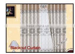 High-grade embroidery types of curtain fabrics