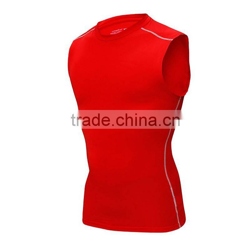 Wholesale softextile compression fitness bodybuilding tank top