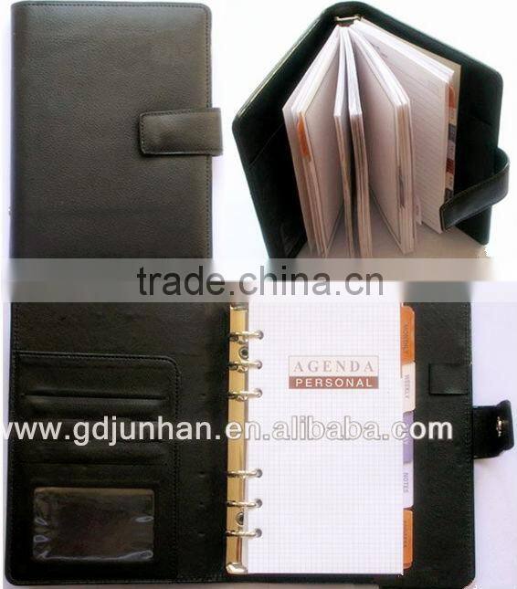 custom 2014 leather daily planner