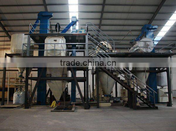 Concrete batch mixing plant