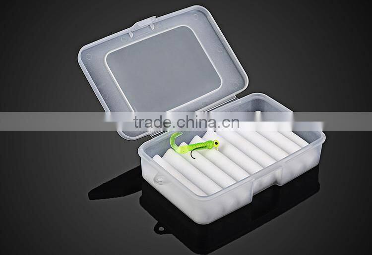 Transparent plastic waterproof durable fly hook box