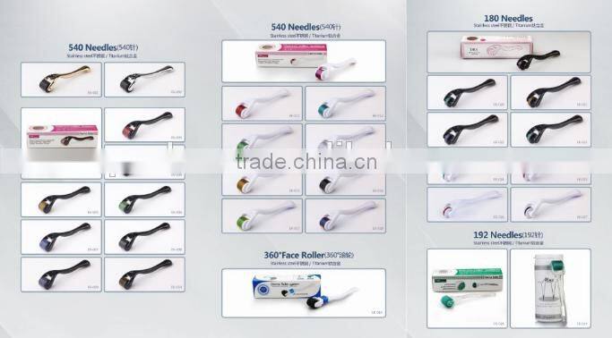 2016 best micro needle derma roller 540 dermaroller