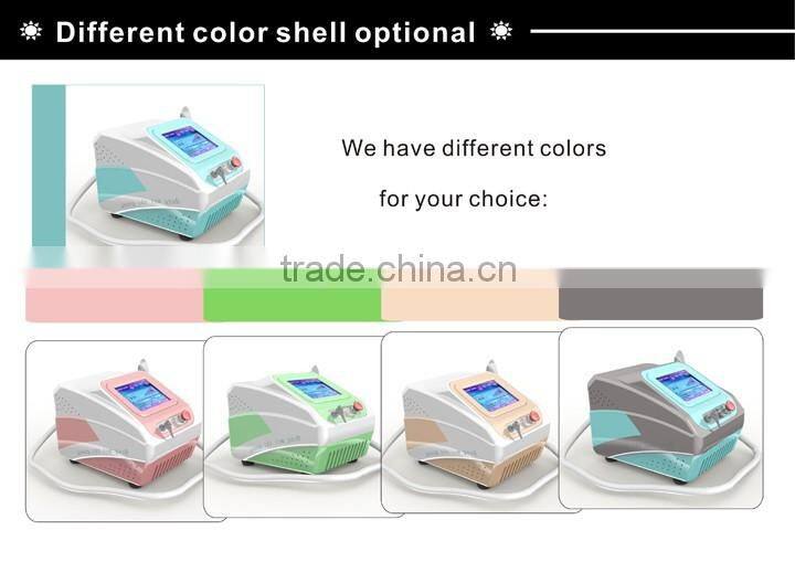 1064nm/532nm Laser tattoo removal machine/na yag laser dark skin tattoo removal