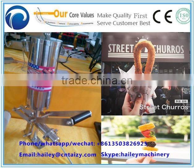 Professional and large stock churros filling machine 008613503826925