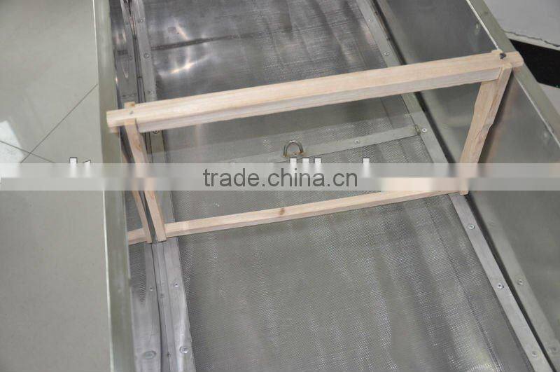 beekeeping machine stainless steel table uncapping