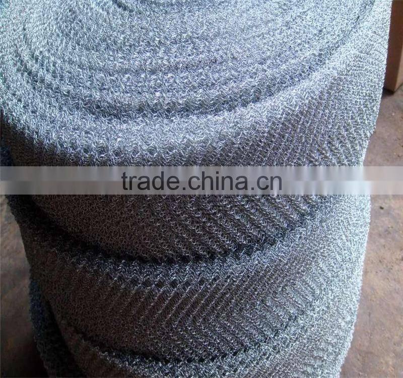 Stainless steel demister pad/wire mesh demister/gas filter demister pad