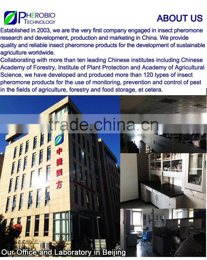 Ephestia/plodia spp. pheromone lure and rice flour trap set