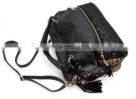 Popular classic leopared sale fashion women bags