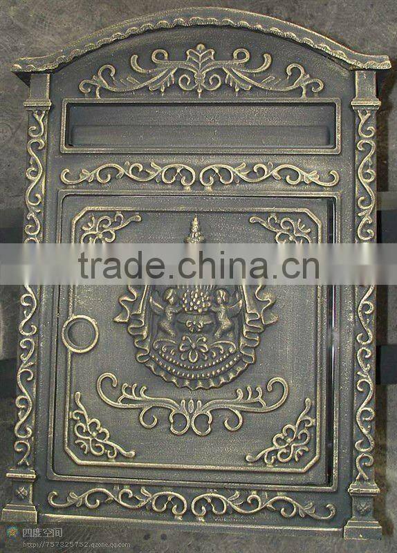 waterproof die casting mail box