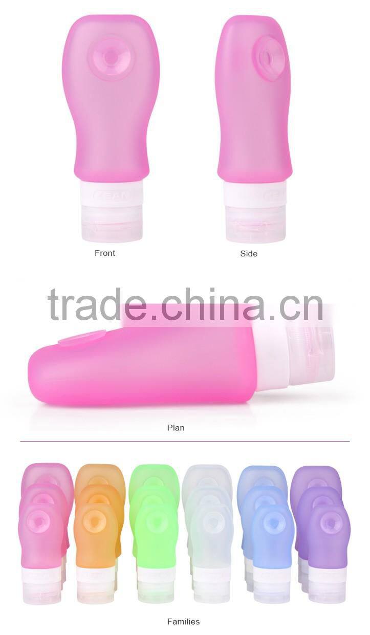 2017 TSA Approved Best Travel Kit Silicone Travel Shampoo Bottles