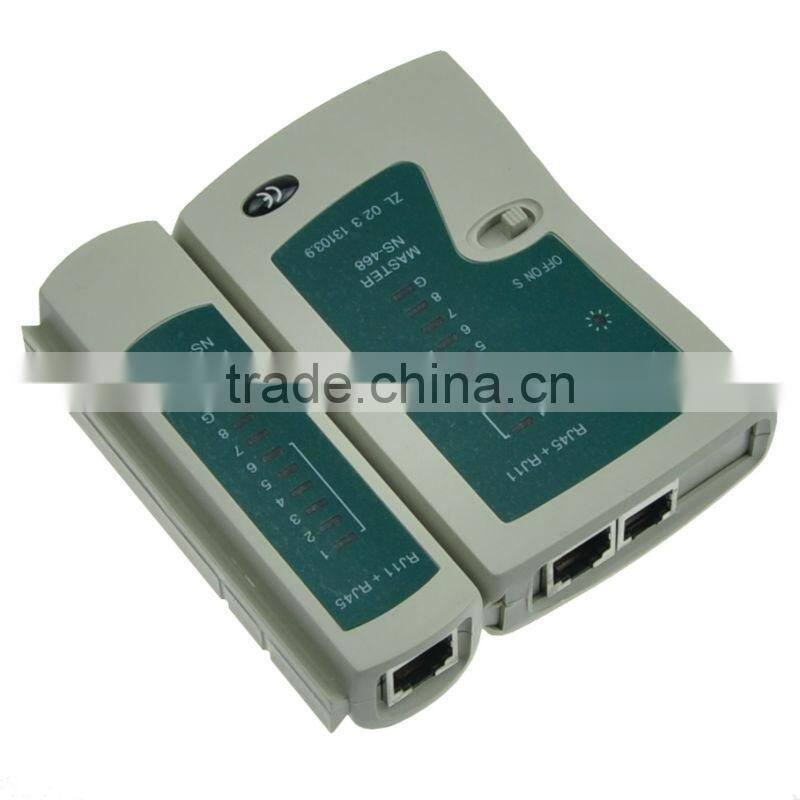 RJ45 RJ11 Cat-5 Cat-6 Cable Network LAN Cable Tester