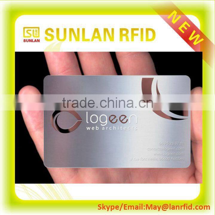 Zebra printer printing luxury plastic PVC/PET/Metal business cards