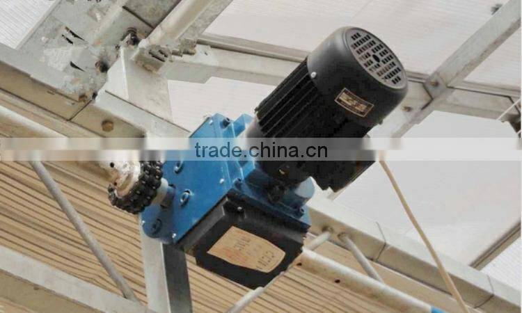 automatic greenhouse window open gear