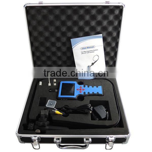 2-Way Industrial Rotation 3Meter 3M Borescope Endoscope Snake Scope 5.5mm Diameter Video Inspection Camera + 6x Magnification