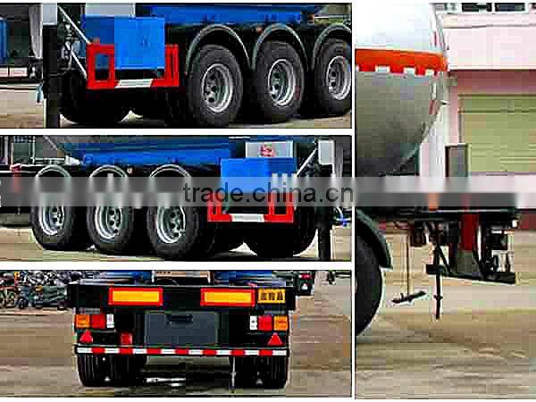 3 axles LPG transport semi-trailer