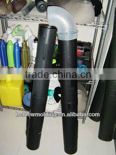 OEM Blow Molding plastic hdpe water pipe hollow corrugated hdpe pipe for sale