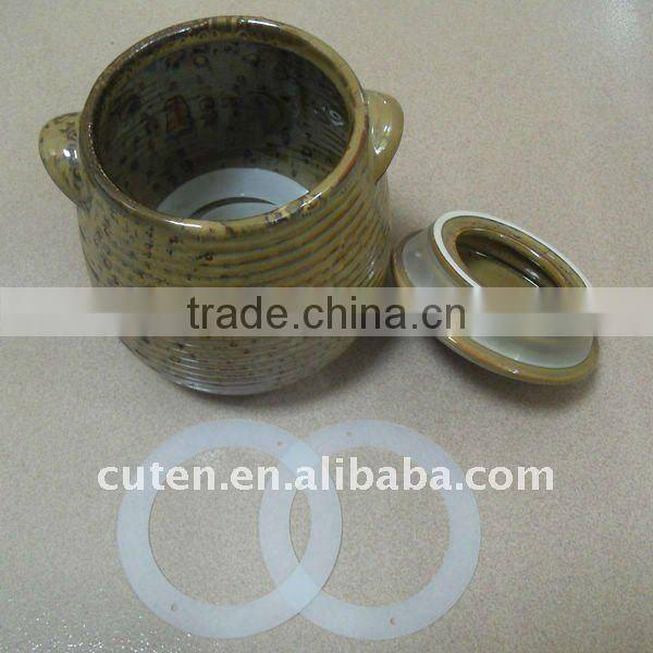 Silicone gasket seal