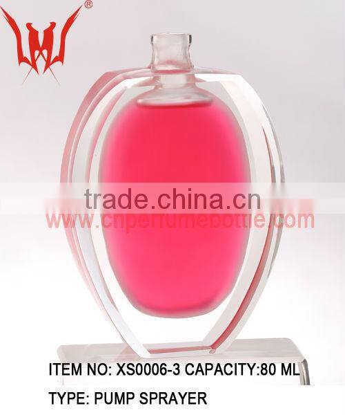 Round Colorful Aroma Diffuser Cystal Perfume Bottles With Volume 150ml