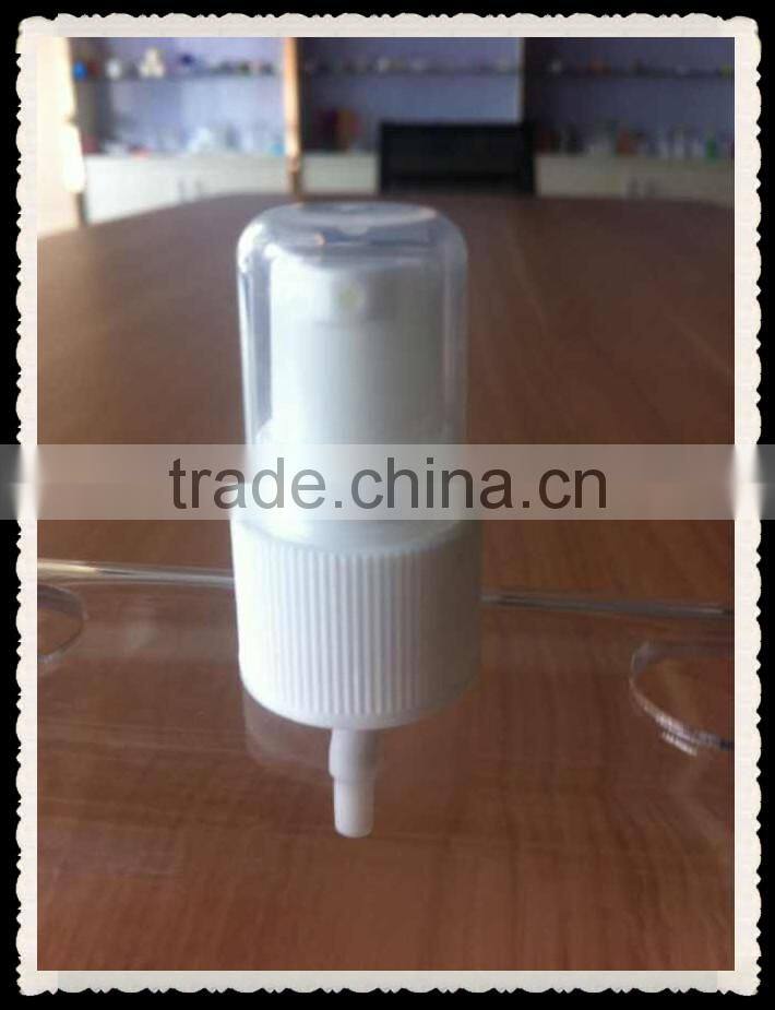18/410Cream pump with cap,plastic treatment pump TP-A11