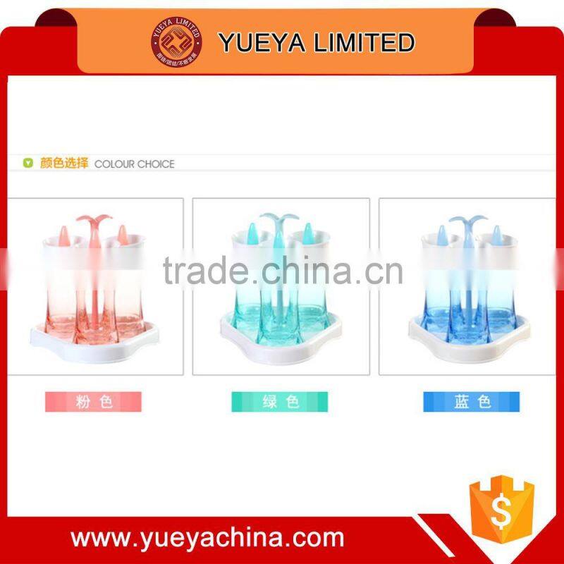 3 pcs set-red rotatable kitchen spice container bottle