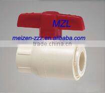 CPVC compact ball valve, ASTM D2846 ball valve