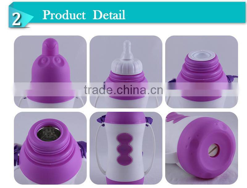 Promotion gift for baby plastic body bpa free sports water bottle thermos
