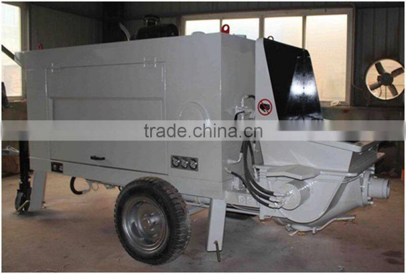 GEC brand GPS-50 powerful hydraulic trailer concrete pump