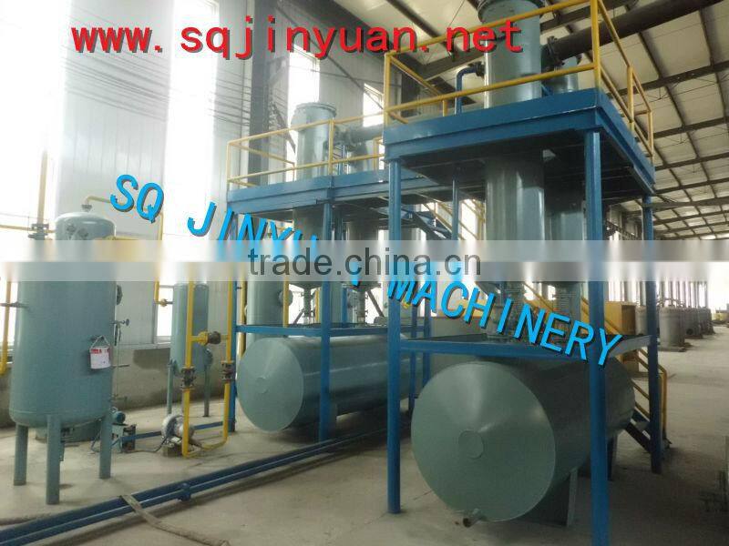 Waste Tyre Oil Refinery Equipment with 90% Oil Yield