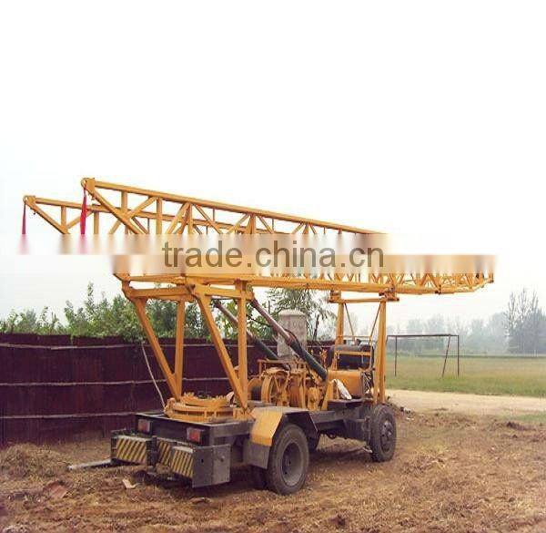 Trailer mounted water well drilling rig s600 for selling