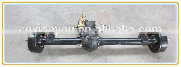 Cargo tricycle rear axle differential