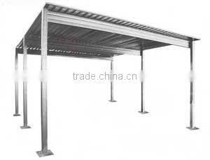 Prefab steel frame carport