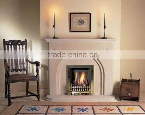 good quality of marble electric fireplace