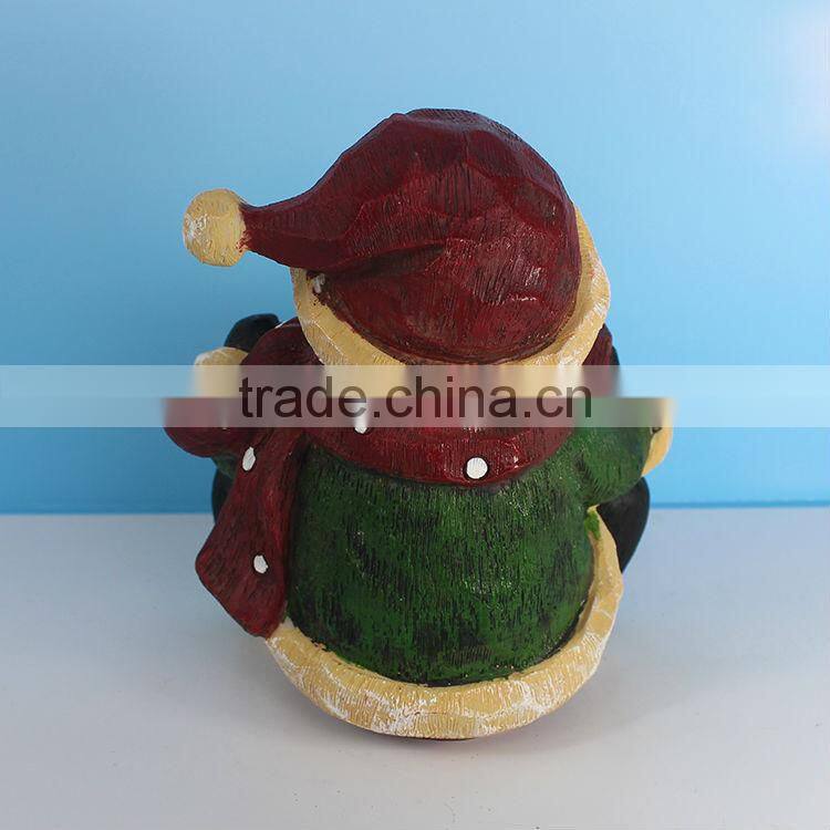 Custom christmas resin figurine wholesale