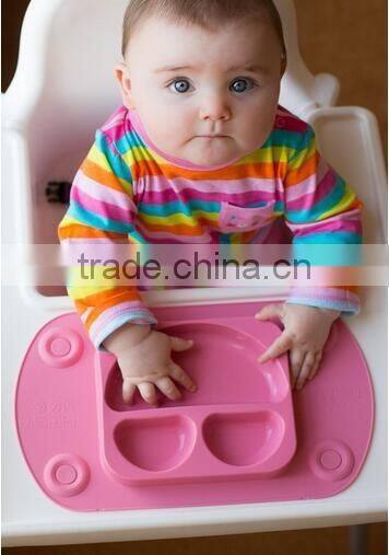 Silicone Small Sectional Baby Plate Perfect For Baby
