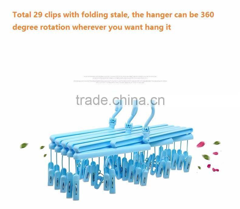 Vivinature collapse plastic hook and 29 pcs clips