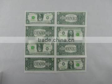 3 ply US dollar printed pocket recycled tissue paper