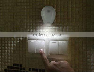 Supply creative fashion Water droplets shape small night light / berth light