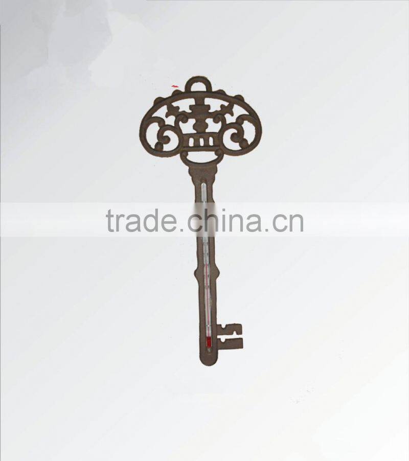 cast iron thermometer home decoration