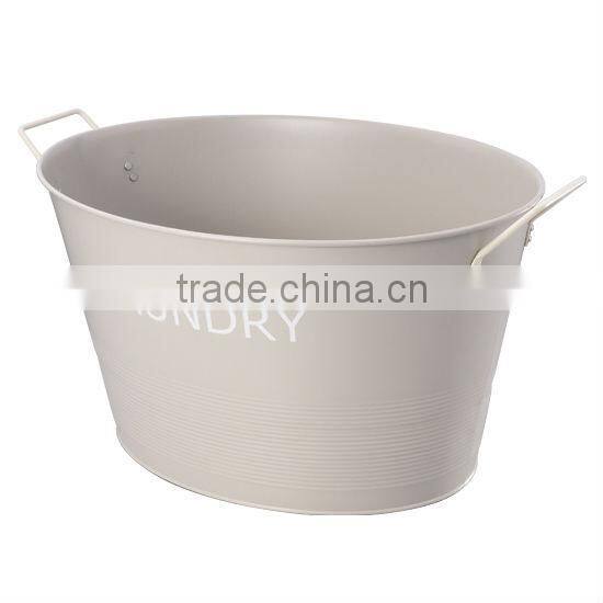 Black Laundry Storage Basket