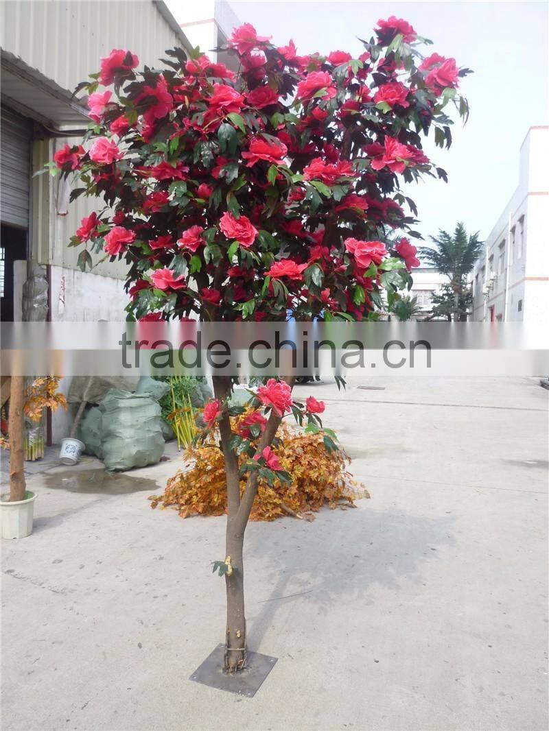 indoor artificial decoration 2-5 m H fake flower potted bonsai plant LGH15-06